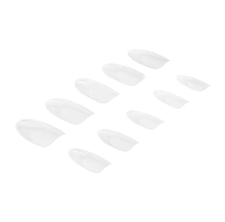 Viršutinės formelės – Invisible Flexi Tips 01 Clear Oval