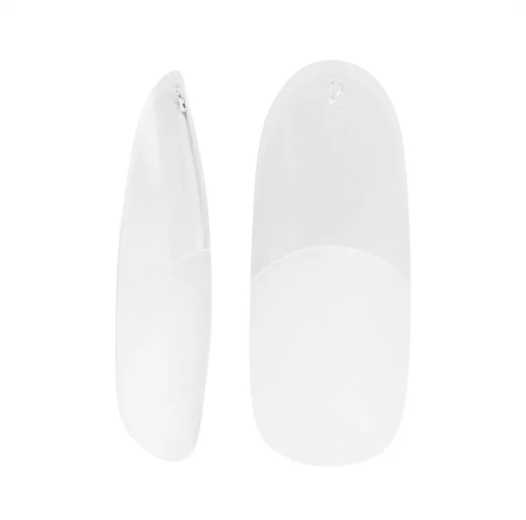 Viršutinės formelės – Invisible Flexi Tips 01 Clear Oval